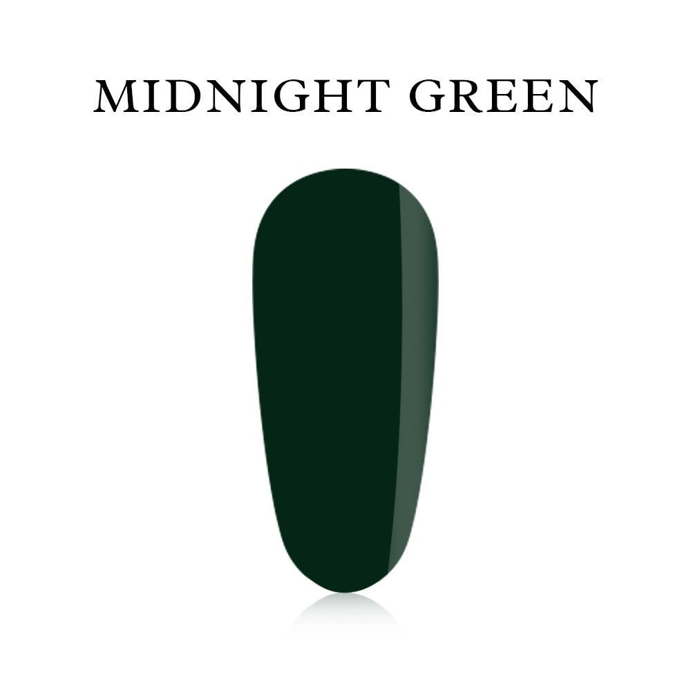 Gel Polish Midnight green