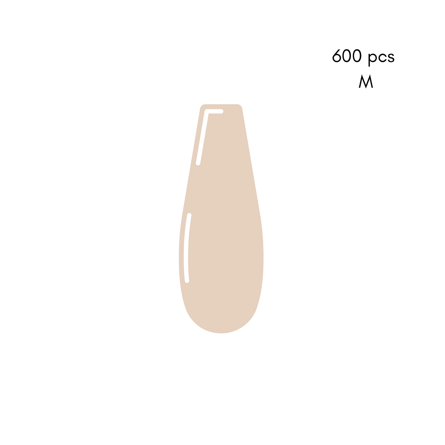 Gel Fit Nude Coffin