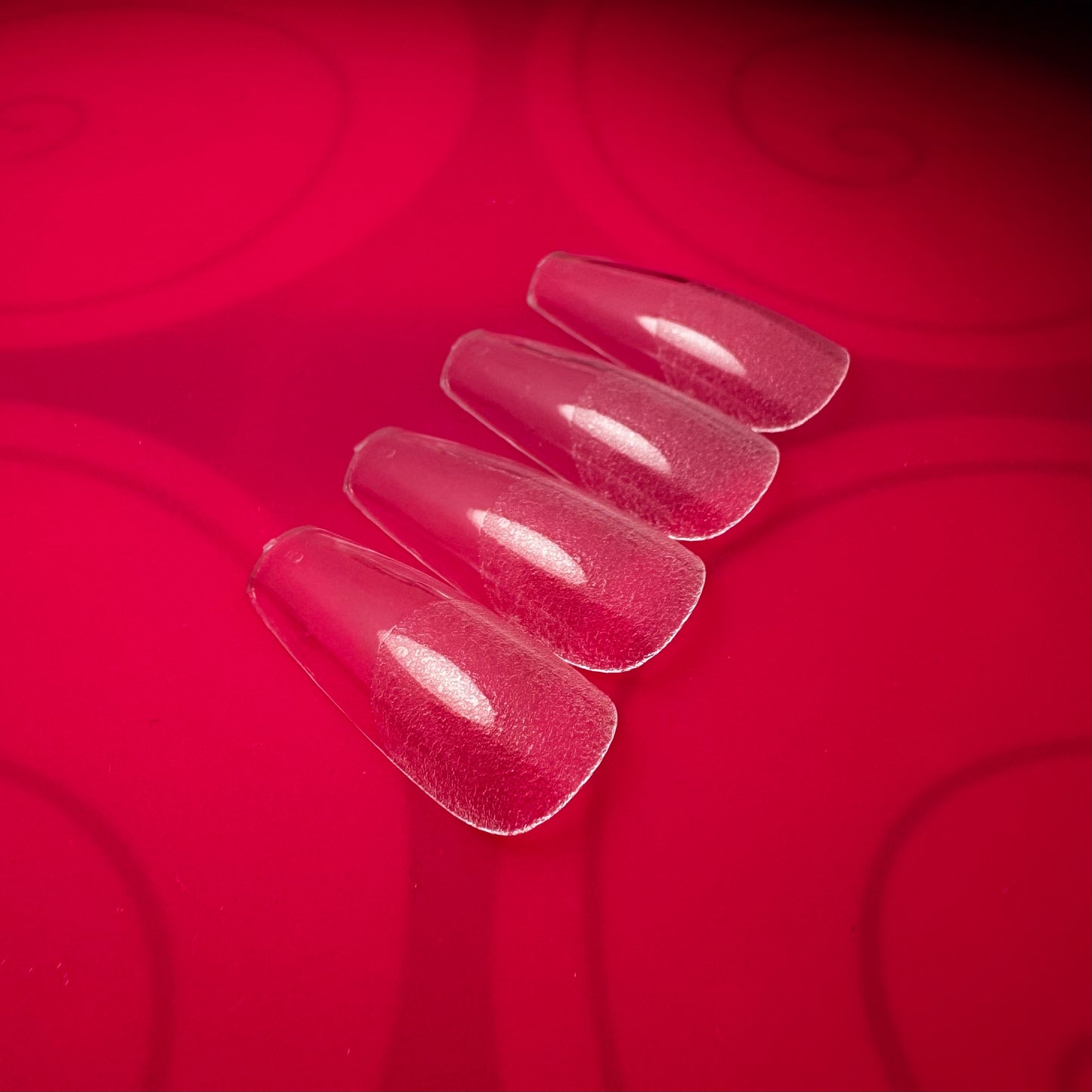 Gel Fit Clear Coffin