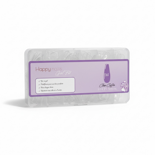 Gel Fit Clear Coffin